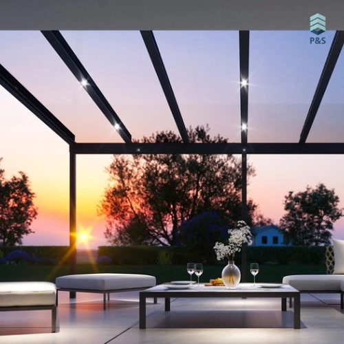 Terrassenüberachung in Jena von P&S Systemmontagen GmbH